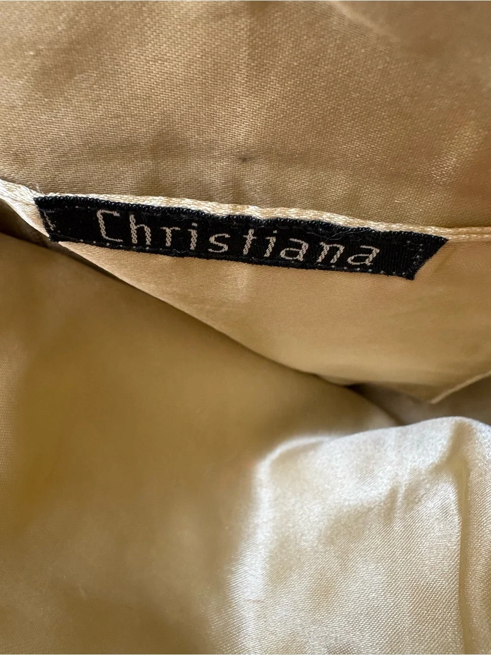 Beaded Brown Floral Evening/Day Bag with Silver Embossed Frame by Christiana